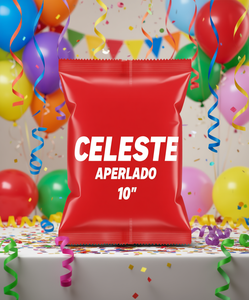 Globo de Látex Celeste Aperlado de 10 Pulgadas para Fiestas de Cumpleaños - Product Image 2