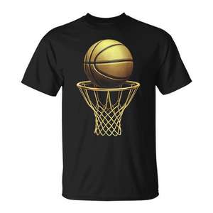 Camiseta de baloncesto para jugador de baloncesto, trofeo genial, amante de los deportes, día de partido, Bball - Product Image 1