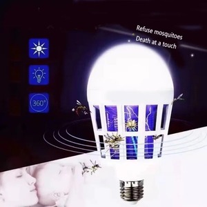 Lámpara Antimosquitos Eléctrica Portátil, Trampa para Moscas, Bombilla Electrónica, Lámpara LED para Interiores y Exteriores, E27 - Product Image 4