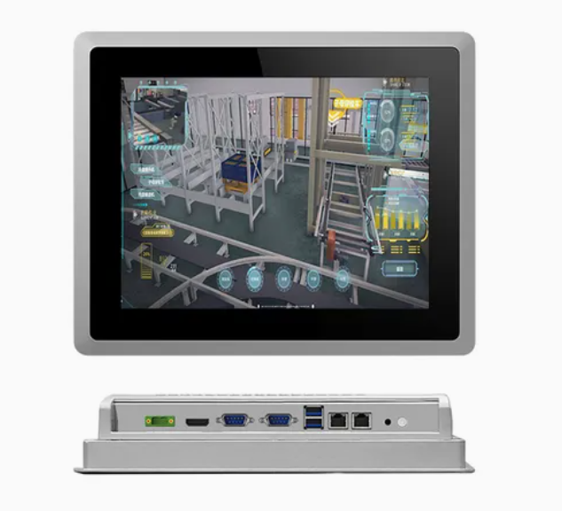 19 Inch Fanless Industrial Touch Screen Monitor Stock Automation Panel for Industrial Use