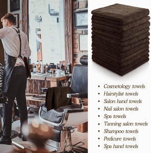 36 Serviettes de Salon en Microfibre Unies, Style Turc, Résistantes à l'Eau de Javel, Absorbantes, pour Gym, Bain, Spa, Rasage et Séchage des <span class=keywords><strong>Cheveux</strong></span> - Product Image 4