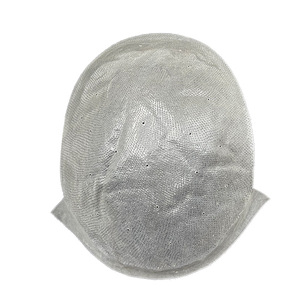 Perruque ultra-fine pour hommes, tissée à la main, avec frange frontale invisible, <span class=keywords><strong>cheveux</strong></span> courts dégradés, volume Zhejiang - Product Image 5