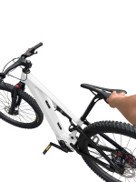 Cyclomoteur électrique en fibre de carbone E-BLke Cadre de vélo Matériaux écologiques Cadre de vélo Pignon fixe Pièces de vélo Cadre de vélo électrique