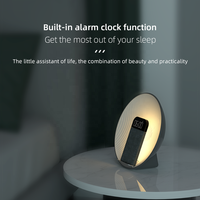 Chargeur sans fil multifonctionnel créatif, haut-parleur Bluetooth, réveil musical, décoration de chambre à coucher, veilleuse