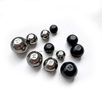 Têtes de jig en tungstène sans hameçons de 1,8 g à 28 g, 97 % tungstène, têtes de jig anti-herbe en tungstène pour la pêche au bar, plombs ronds en tungstène