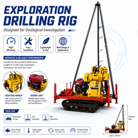 Foreuse sur chenilles portable Feiyang FY-70 70m à moteur diesel, vente directe usine - Compacte, diamètre de forage 60-200mm, 300KG, 220V, eau