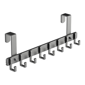 Porte-objets rectangulaire à suspendre sur la porte, 30 cm, sans perçage, pour vêtements et clés - Product Image 3