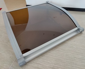 Amas ngoài trời pháp mái hiên bằng hợp kim nhôm chống cháy nắng mưa tán máng xối hoạt động bằng tay playgorund tán che nắng - Product Image 4