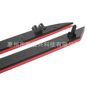 Feux arrière de pare-chocs Ford Mustang 2015-2017, réflecteurs LED FR3Z15A449A, forme plate, feux de signalisation - Product Image 4