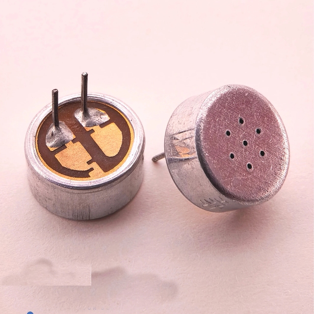 HOSIDEN KUC3523 Electret Condenser Microphone- 100%NEW&ORIGINAL,9.4x4.5mm,-45dB,Signal to Noise Ratio 60dB Min