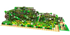 Structure de jeu de parc à thème de forêt d'intérieur personnalisable Équipement de jeu souple pour enfants Terrain de jeu intérieur personnalisé - Product Image 4