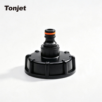 Adaptateur de raccord rapide pour conteneur IBC, filetage grossier S60X6 vers raccord de tuyau d'arrosage 1/2 pouce, connecteur de réservoir d'eau