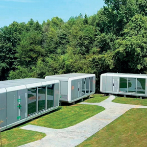 Casa Contenedor Prefabricada <span class=keywords><strong>de</strong></span> Acero, Villa <span class=keywords><strong>de</strong></span> Acero Ligero <span class=keywords><strong>de</strong></span> Lujo, Casa Prefabricada para Viviendas Modernas - Product Image 4