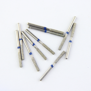 Kim cương bọc 1.6mm Shank cuối phẳng xi lanh nha khoa BUR cho Nha Khoa tay khoan tốc độ cao thiết bị Trị liệu bằng miệng & phụ kiện - Product Image 5