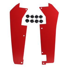 NEWWIND Garde-boue intérieur rouge garde-boue garde-boue protecteur Buggy garde-boue pour <span class=keywords><strong>Polaris</strong></span> ATV/UTV RZR pièces Kit de carrosserie - Product Image 1