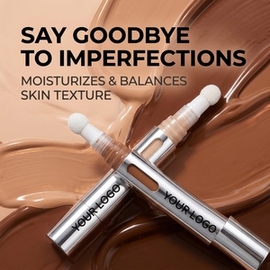 Corrector Líquido con Acabado Satinado y Textura Cremosa, Marca Privada OEM ODM, Vegano, Cruelty Free, Diseños de Belleza Personalizados, Pro Hub - Product Image 2