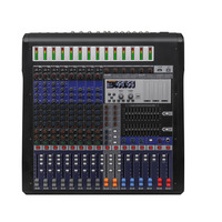 Console de mixage audio professionnelle 12 canaux JS12, contrôleur DJ, MP3, Bluetooth, double processeur d'effets 99, égaliseur 4 bandes, métal, Stage 2