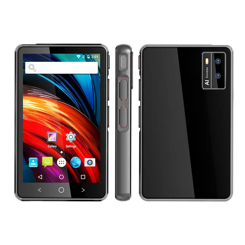 Fabriek 4 Inch Touchscreen Mini Android Mp3 Mp4 Muziek Mediaspeler Met Wifi En Display
