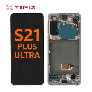 Écran de téléphone reconditionné en gros, écran mobile OLED Combo <span class=keywords><strong>S21</strong></span> Plus pour <span class=keywords><strong>Samsung</strong></span> <span class=keywords><strong>S21</strong></span> Ultra, écran LCD d'origine 100 % <span class=keywords><strong>test</strong></span>é - Product Image 1