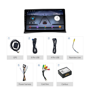 9 pouces voiture Auto Android Radio avec WIFI DSP Carplay AHD Portable <span class=keywords><strong>2</strong></span> <span class=keywords><strong>Din</strong></span> voiture lecteur DVD Navigation lecteur multimédia pour VW Matvey - Product Image 5