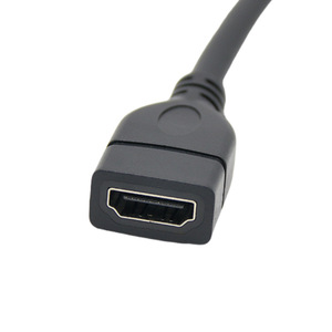 Câble adaptateur DVI 24+1 mâle vers HDMI femelle pour moniteurs d'ordinateur et cartes graphiques. - Product Image 2