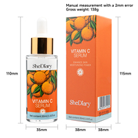 Sérum Éclaircissant à la Vitamine C, Essence Visage Illuminatrice, Correcteur de Taches Brunes, Hydratant, Fournisseur OEM ODM