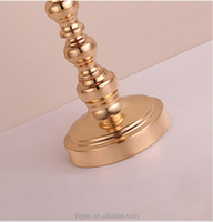 Candelabro de Tela Moderno para Decoración del Hogar, Decoración de Mesa para Bodas con Flores, Jarrones, Farol, Portavelas Hueco
