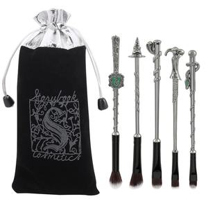 <span class=keywords><strong>2022</strong></span> nuevo 5 uds Harry pinceles de maquillaje varita mágica pinceles de maquillaje regalo Salazar Slytherin sombra de ojos juego de pinceles de maquillaje - Product Image 2
