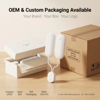 Sèche-chaussures portable alimenté par USB, stérilisation à l'ozone, chauffage PTC à température constante, conception multifonctionnelle, efficace et chaleureux