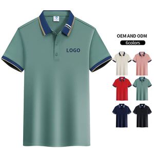 Wholesale Solid Colored Men's Polo Shirts High End Custom logo Printed Polo Shirts, Quick Dry comfort Fit Moisture Wicking - Product Image 2