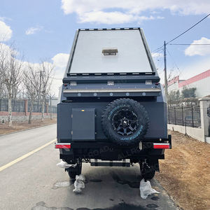 Pequeños remolques de camping remolque Camper híbrido con tienda de techo - Product Image 4