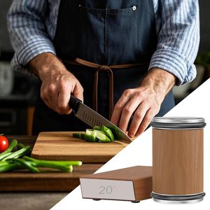 Kitchen Detachable Sharpening Stone Kit Manual Tumbler Diamond <b>Knife</b> <b>Sharpener</b> Roller Rolling <b>Knife</b> <b>Sharpener</b> Set for <b>Knives</b> - Product Image 6
