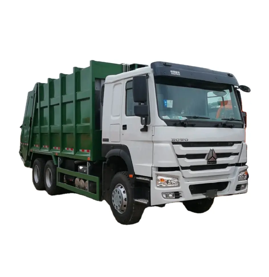 Sinotruk HOWO 6x4 điện thoại di động nén từ chối rác bin Bộ Sưu Tập Thùng rác rác rác compactor tái chế xe tải