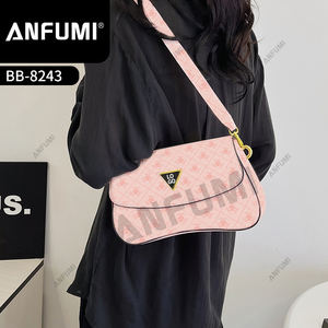 ANFUMI-BB-8243 borsa a tracolla in poliestere di alta qualità europea all'ingrosso da donna con Zip semplice e Versatile - Product Image 3