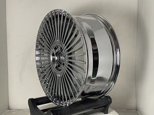 Ruedas LZT-101 Multirradio Cromadas Forjadas a Medida de 22 Pulgadas 5x114.3, Ruedas de Aleación Forjadas de 1 Pieza para Benz <span class=keywords><strong>Audi</strong></span> <span class=keywords><strong>MAYBACH</strong></span> S - Product Image 3