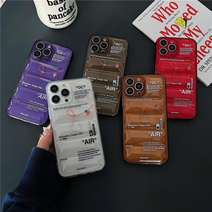 Ins baskets lace Phone Case pour iPhone 11 12 13 14 Pro <span class=keywords><strong>Max</strong></span> Plus 7 8 Plus X XS XR <span class=keywords><strong>Air</strong></span> doudoune chaussures de sport étuis souples - Product Image 2