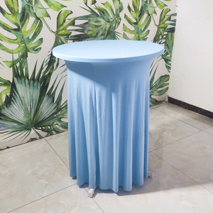 High Quality round Polyester Tablecloth Skirting for Outdoor Picnics and Parties - Product Image 3