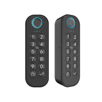 Serrure intelligente sans fil murale TTLOCK, étanche, avec clavier numérique, code numérique, déverrouillage par empreinte digitale BLE, contrôle d'accès, clavier de serrure de porte