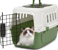 Sac de transport pour animaux de compagnie de luxe écologique en tissu Oxford souple, grande capacité, boîte de transport durable pour chiens et chats