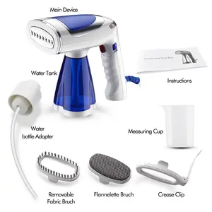 1600W Powerful Garment Steamer for Clothes Folding Handheld Vertical Steam Iron with Steam Generator