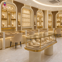 Vitrine à bijoux moderne avec éclairage LED Sundo, design innovant, kiosques à bijoux personnalisés pour centre commercial