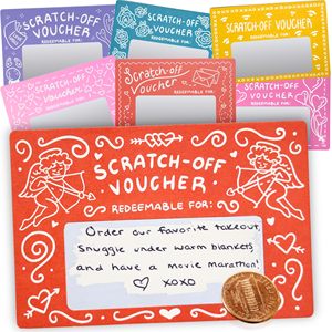 Tarjetas Rasca y Gana Personalizadas <span class=keywords><strong>para</strong></span> <span class=keywords><strong>Parejas</strong></span>, Juegos Románticos e Ideas <span class=keywords><strong>para</strong></span> Citas Nocturnas - Product Image 1