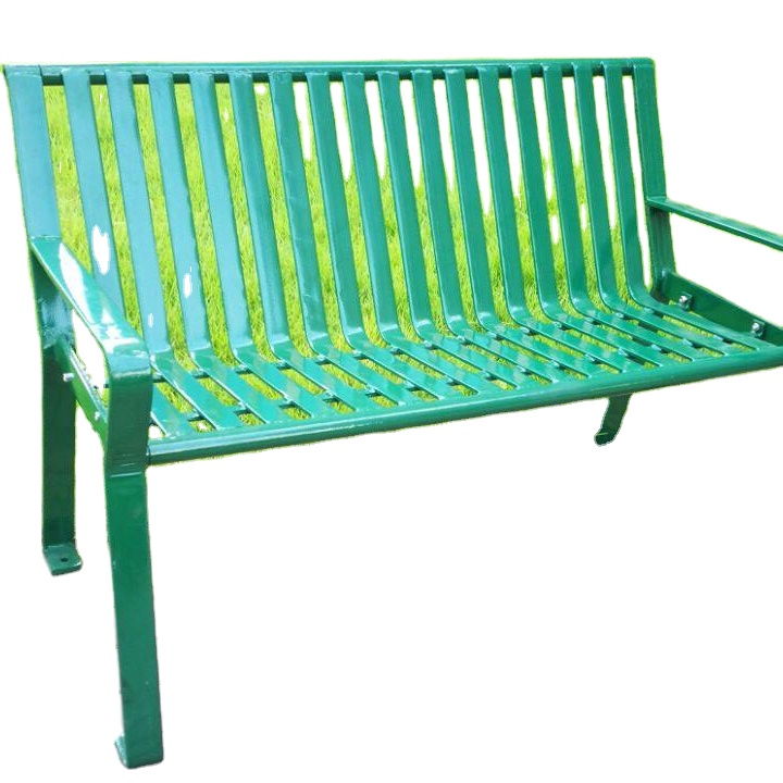 Водонепроницаемая металлическая скамейка для сада