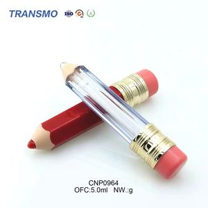 Tubes de gloss à lèvres en plastique vides personnalisés de 4 ml avec un grand pinceau, emballage pour blush, rouge à lèvres et autres cosmétiques, directement du fournisseur - Product Image 3