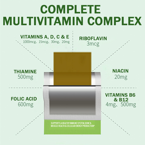 Película Oral de Disolución Rápida Multivitamínica, Apoyo Nutricional Diario, Marca Privada OEM ODM, Proveedor <span class=keywords><strong>Global</strong></span> - Product Image 3