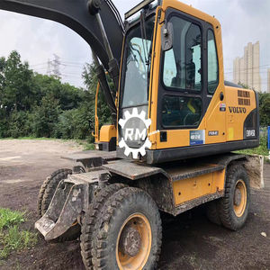 Escavatore ruota <span class=keywords><strong>Volvo</strong></span> Ew145b di seconda mano 13 Ton 0,6 m ³ secchio usato <span class=keywords><strong>Volvo</strong></span> EW145B escavatore ruota buone prestazioni in vendita calda - Product Image 6