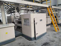 Ligne de production de machine d'emballage de carton à face unique en carton ondulé 3 plis double paroi duplex