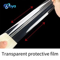 Película Protectora de Vidrio PE Extraíble, Antipolvo, Transparente, para Muebles y Superficies de Mesa