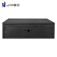 JIMBO Tiroir de garde-robe numérique de luxe Coffre-fort pour empreintes digitales Boîte à bijoux Rangement sécurisé caché