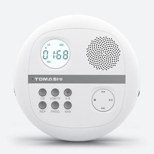 Reproductor de CD Portátil con 5 Modos de Reproducción, BT/USB/Tarjeta TF, Pantalla LCD, Control Remoto, Salida para Auriculares - Product Image 6